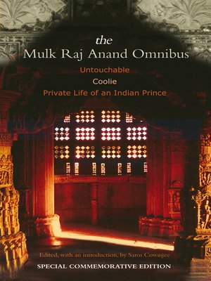 cover image of Mulk Raj Anand Omnibus